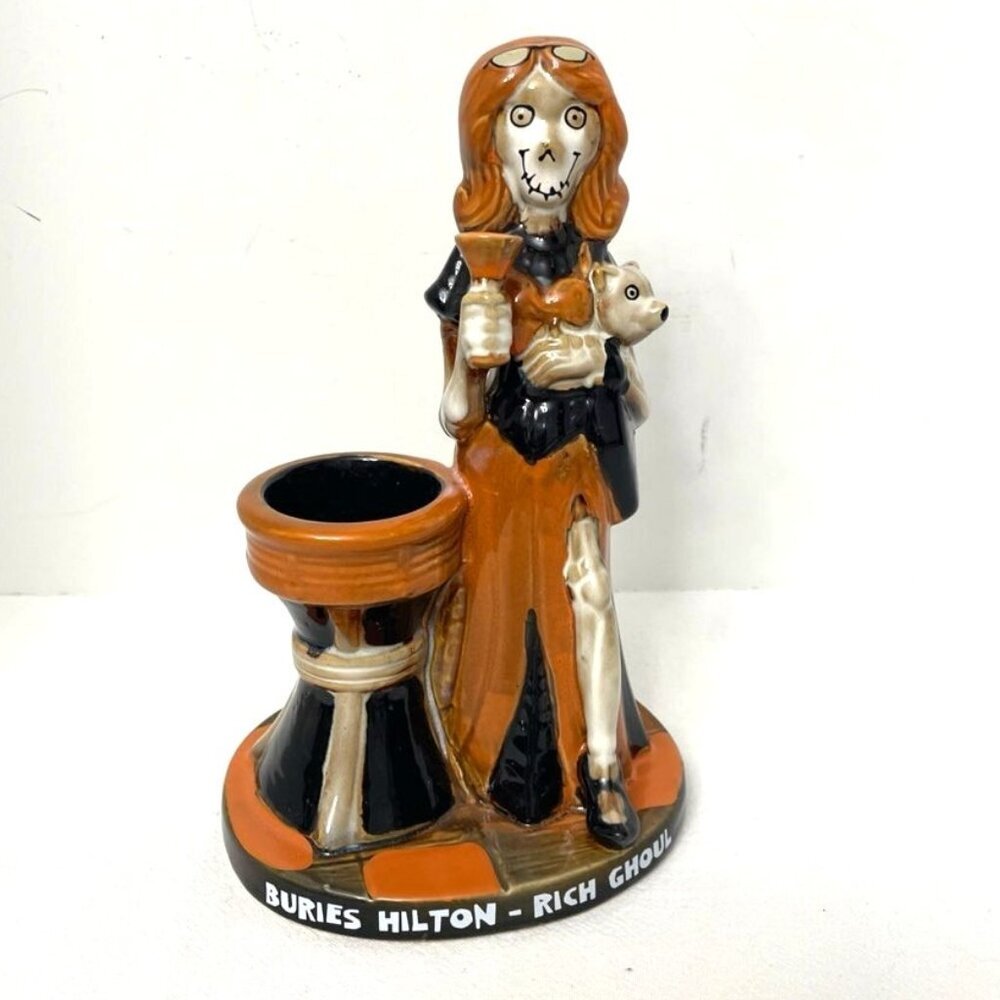 Yankee Candle Boney Bunch Buries Hilton Rich Ghoul Candle Holder Halloween‎